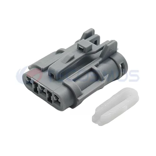 Waterproof IP66 Copper Contact ABS/Nylon Housing Wire Harness Headlight Fog Lamp Plug for Car 3-Pin Female 7123-7434 - image 3